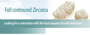 Full contoured Zirconia crowns in delhi
