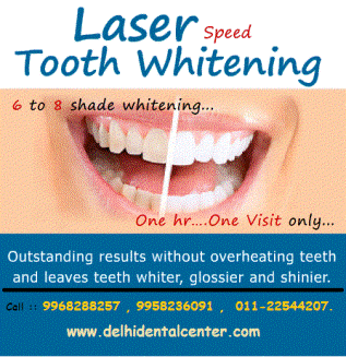 Laser Tooth Whitening Delhi