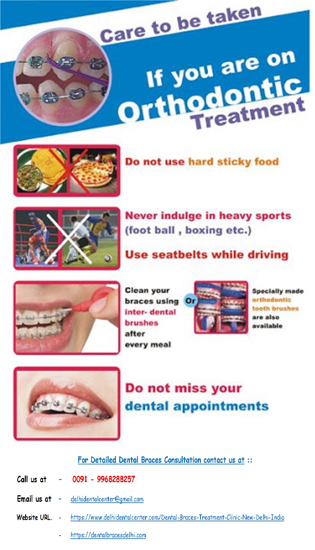 Dental Braces Orthodontic Treatment in Arjun Nagar.