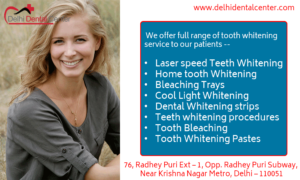 Tooth Whitening Treatment in Delhi